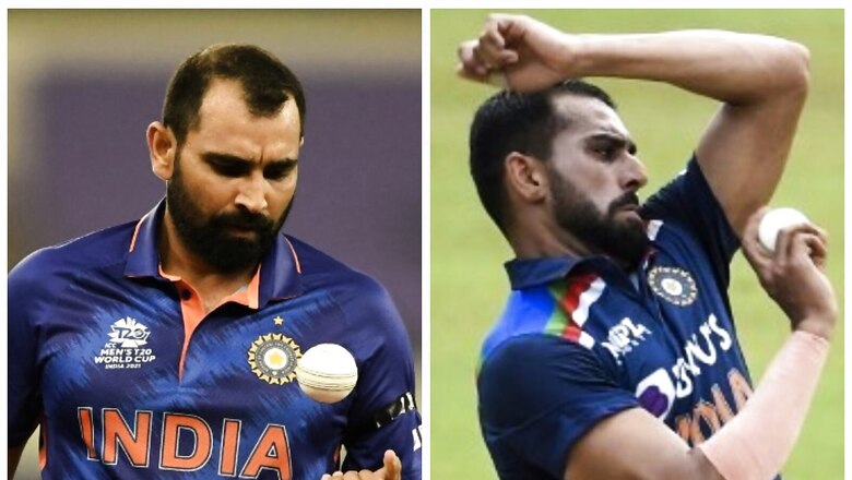 T20 World Cup 2022: Mohammed Shami, Deepak Chahar Among Other Standby Players to Travel With The Main Squad