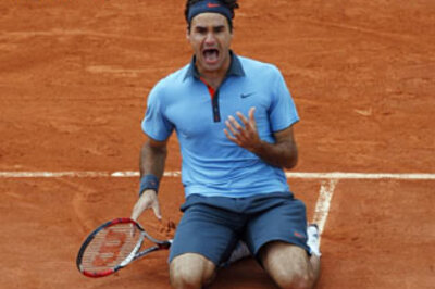 Roger Federer's grand slam finals results