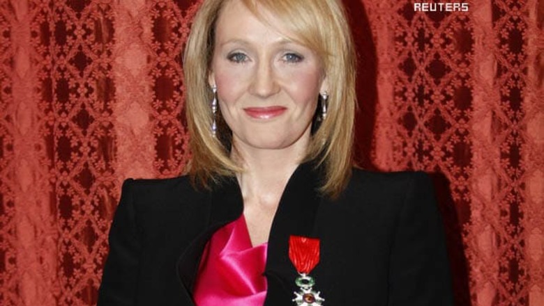 J.K. Rowling donates $15 mn to medical charity