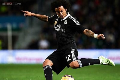 Real Madrid's Marcelo recalled for Brazil friendlies