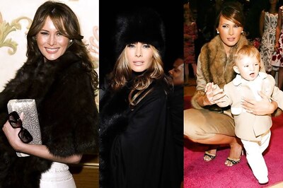 Melania Trump Sends Pamela Anderson a Thank You Note For a Fuax Fur Coat