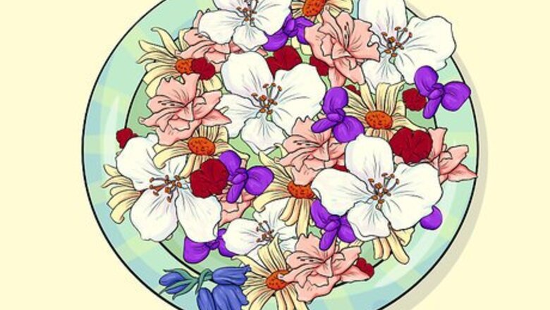 How to Add Fresh Flowers to a Cake