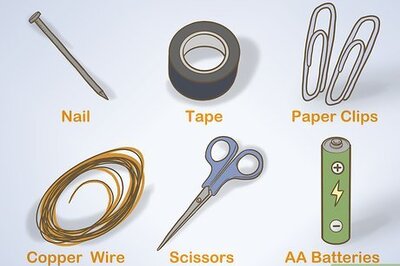 How to Create a Magnet With a Wire and a Nail