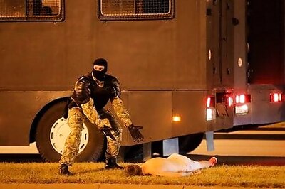 Belarusian protester, reported dead, says he survived police beating