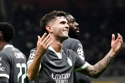 Christian Pulisic Nets 'Olympico' for AC Milan Against Club Brugge in UEFA Champions League Encounter | WATCH