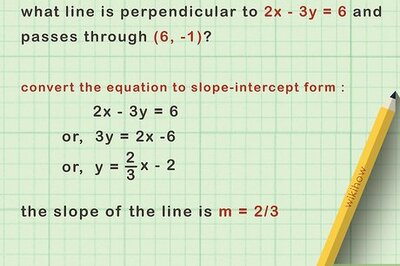 How to Find the Equation of a Perpendicular Line Given an Equation and Point