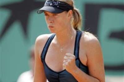 Sharapova enters fourth round