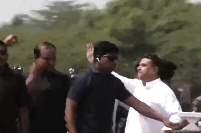 WATCH | On Boat, Suvendu Adhikari Leaves for Sandeshkhali Amid 'Credit War' Between TMC, BJP Over Shahjahan's Arrest