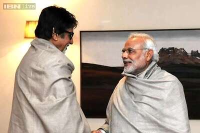 Amitabh Bachchan meets PM Narendra Modi in capital