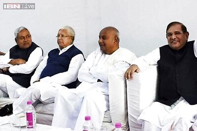 BJP terms coming together of Janata Parivar as 'get-together of corrupt'