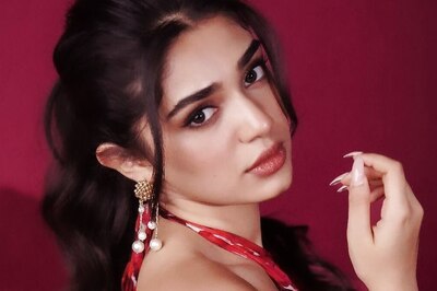 Actress Krithi Shetty's Red Top And Black Skirt Is Perfect Date Wear
