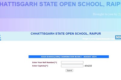 CGBSE Open School Result 2024 Declared At sos.cg.nic.in, Direct Link To Download CG SOS Class 10th, 12th Marksheets Here