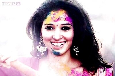 Snapshot: SS Rajamouli releases Tamannaah Bhatia's first look from 'Baahubali' on her birthday; celebs wish her on Twitter