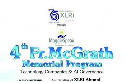 MaggieSpeak - Nurturing Responsible Leadership through Ethical Discourse 4th Fr McGrath Memorial Program - Technology Companies and AI Governance  An initiative of XLRI and its Alumni