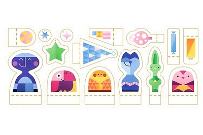 'Tis the season! The 1st of Google's holidays 2015 doodles is inspired by papercraft models and cut outs