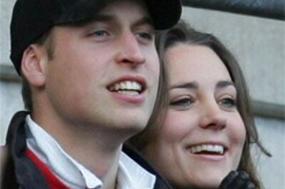 Prince William's girlfriend shows more than planned