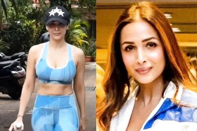 Malaika Arora Rocks Blue Activewear As She Steps Out Of The Gym, Sets Major Fitness Goals