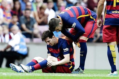 Lionel Messi injury hurts but also motivates, says Ivan Rakitic