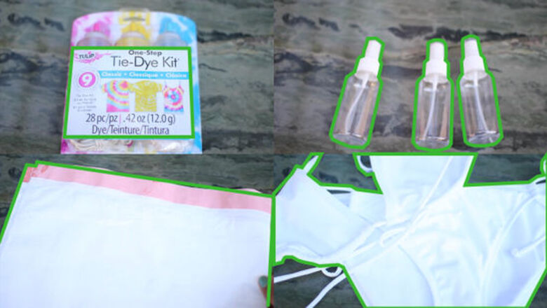 How to Tie Dye a Bikini