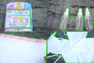 How to Tie Dye a Bikini