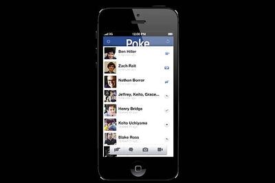 Facebook Poke app for iOS released, lets users send self-destructing messages