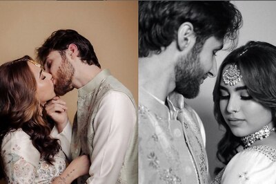 Aaliyah Kashyap Shares a Lip Kiss With Fiance Shane Gregoire In Official Engagement Photos