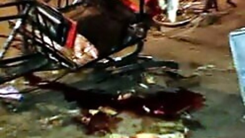 Watch: Live coverage from blast sites