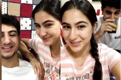 Sara Ali Khan Brings Back Her Knock-knock Series with Brother Ibrahim, Watch Hilarious Video