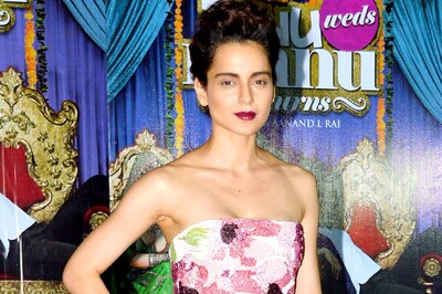 Look of the day: Kangana Ranaut looks effortlessly chic in Bibhu Mohapatra dress at 'Tanu Weds Manu Returns' success bash