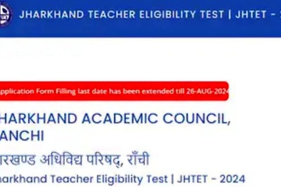 JTET 2024 Deadline Extended To August 26 After Technical Problems