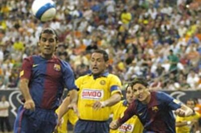 Barcelona's US tour a massive hit