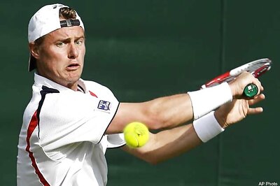 Lleyton Hewitt blunts the power of John Isner at Indian Wells