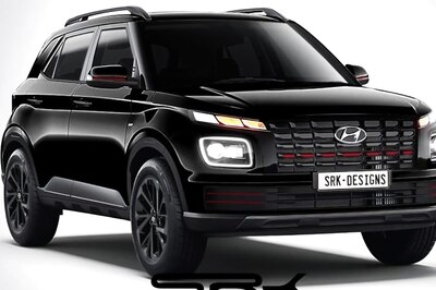 2022 Hyundai Venue Facelift Given Knight Edition Looks Surreal