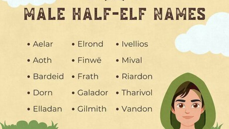 50 Names for Male & Female Half-Elves
