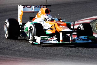 Hulkenberg earns 10 points for Force India, Perez exits early