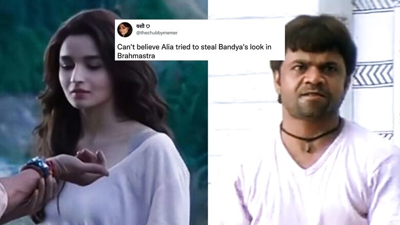 Was Alia Bhatt's 'Brahmastra' Look Inspired by Rajpal Yadav's Bandya From 'Chup Chup Ke'? Desis Feel it Was