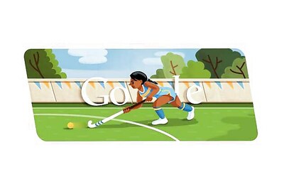 London 2012 Hockey: The sixth Olympics doodle