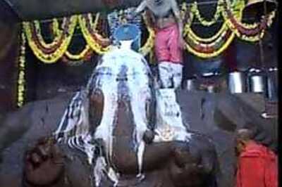 Bangalore prays to the largest Ganesha