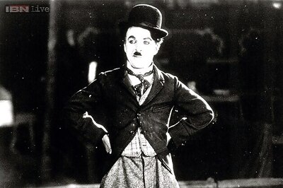 Charlie Chaplin's iconic suit and bowler hat on sale