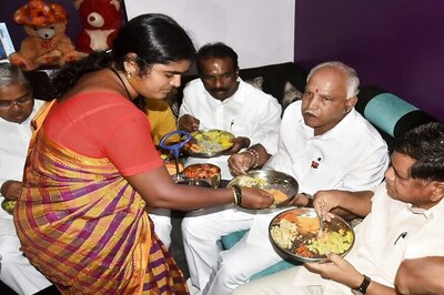 Karnataka Election 2018: Dining With Dalits, BS Yeddyurappa Plans to Bite Into Congress Votebank