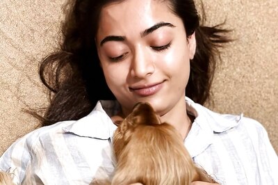 Rashmika Mandanna Brightens Up Our Sunday With Her Paw-Perfect Picture With Her Pet Dog