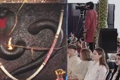 Tamannaah Bhatia Celebrates Nag Panchami At Isha Foundation In Karnataka