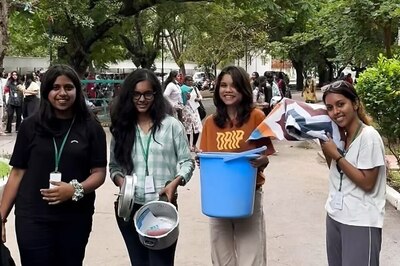 Students Ditch Backpacks For Pressure Cookers And Laundry Baskets On 'No Bag Day'