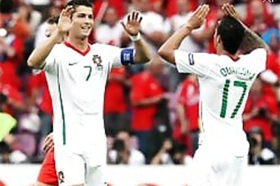 Portugal ride on Ronaldo magic, enter quarter-finals