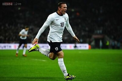 Euro qualifiers: Centurion Rooney scores as England beats Slovenia; easy win for Spain