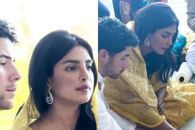 Priyanka Chopra and Nick Jonas Perform Mahalakshmi Puja on Diwali, See Their Splendid Pics