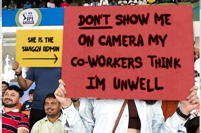 'Co-workers Think I'm Unwell': Viral Poster in GT vs MI Sums Up IPL Fans' Work-Life Scenario