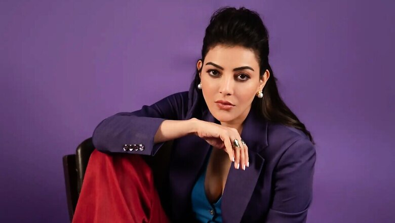 Actress Kajal Aggarwal Slays It With Sass In A Chic Formal Pantsuit