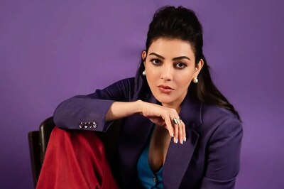 Actress Kajal Aggarwal Slays It With Sass In A Chic Formal Pantsuit