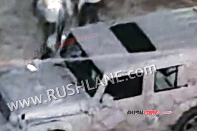 Mahindra Thar 5-door Spied Testing with Sunroof, Debuts in 2024